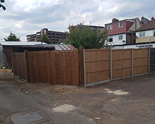 Concrete Post and Panel Fencing