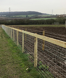 Double Stand Off Fence