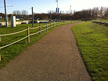 Olympic White Water Centre - Post & Rope