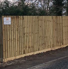 Closeboard Fencing - Westlodge Kennels
