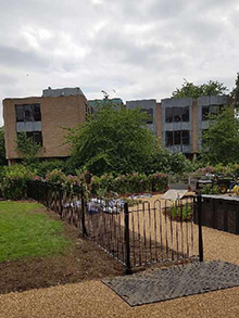 Bow Top Railings