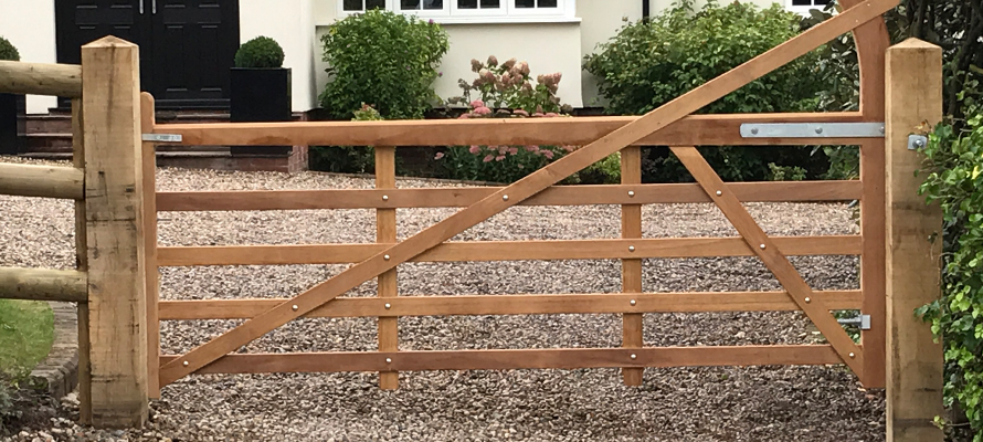 Image of Beautifully crafted Garden Panel Fencing
