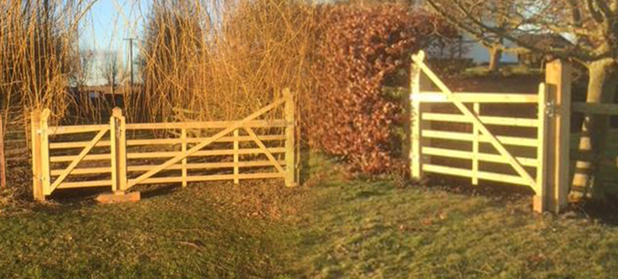 Image of a Gate Installation