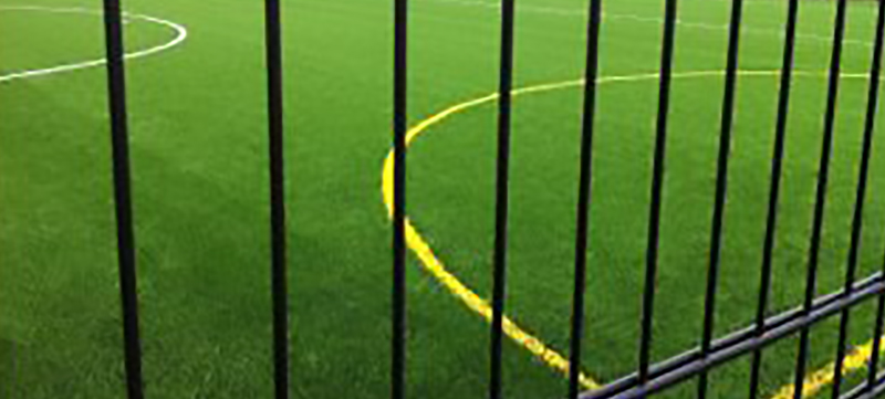 Chancellor Park Ball Court Fencing - Sports Pitch Installation in Chelmsford