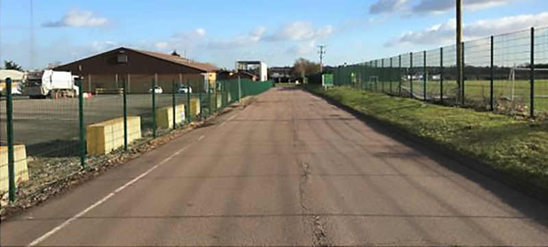 656 and 868 Mesh Panel Security Fence Installation
