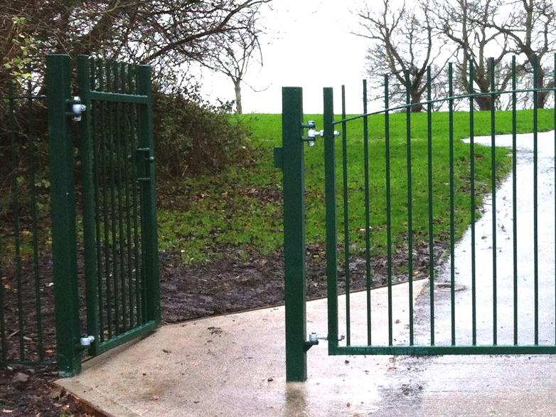 Park Access Gate and Railings