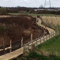 Stock Fence & Decking - Walthamstow Marshes